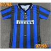 Herren T-Shirts T-Shirt Da Uomo 95 96 97 98 2002 2008 2010 Milito Sneijder Zanetti Maglia Inter Mailand Vintage Etoo Calcio Djokovic Tasche A Otc0O