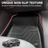 Compatível com Toyota RAV4 Tapetes de 2 fileiras Conjunto de forro de todos os modelos TPE 3D Forros de piso personalizados para todos os climas para Toyota Rav4