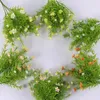 Dekorativa blommor 1st konstgjord blomma plast liten zodiak krysantemum falsk växt bröllop hem trädgård dekoration brud himmel full bo