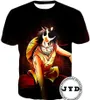 Anime T-shirt Mannen Luffy 3D Print Shirts Heren Kleding Zomer Dunne Tees Novetly Tee Cadeau voor Familie tshirt Paar tops S5XL65281638957639