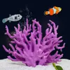 1PC Fish Tank Simulation Plastic Coral Landscaping Decoration Imitation Water Plant Aquarium Ornament DIY Fish Tank Decor 240314