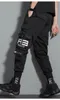 Mince Streetwear Pantalons décontractés Hommes Ribbs Harem Pantalon de jogging Homme Slim Fit Printemps Pantalon Cargo Multi-poches Femmes Pantalon J9 R4ob #