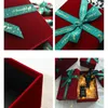 Подарочная упаковка, коробка для конфет и шоколада ручной работы, упаковка с узлом-бабочкой, товары для свадьбы, дня рождения, 2 шт.
