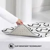 Tapijten Chromatica Sine-symbool 3D Zachte antislipmat Tapijt Tapijtkussen Gaga-logo