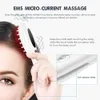 Elektrisk trådlös infraröd massagekam Hårtillväxt Mikroström Vibrationshuvud Massage Scalp Brush Anti Hair Loss Care 240327