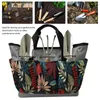 Aufbewahrungstaschen, Griff, Werkzeugtasche, Oxford-Stoff, große Kapazität, Garten-Handtasche, Organizer, multifunktionale Gartengeschenke für Frau und Eltern