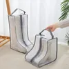 Depolama torbaları Toz geçirmez yağmur botları torba taşınabilir tote ayakkabı organizatör seyahat fermuarlı kese kurutma koruma aksesuarı