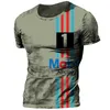 T-shirt Mobil da uomo vintage Maglione Martini Sportswear Tshirt per uomo T-shirt oversize Abbigliamento Mobil Racing Street Pullover D7Tk #