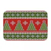 Carpets Non-Slip Carpet Plaid Christmas Doormat Bedroom Bath Mat Entrance Door Decor Rug