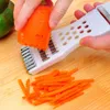 Nya manuella skivor Multi Vegetabiliska fruktanordningar Gurka Cutter Cabbage Morot Potato Peeler Grater Shredder Kitchen Tools