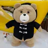 Wholesale 43cm bitter face Teddy bear plush toy children's game playmate holiday gift bedroom decoration