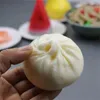 Decorative Flowers Steamed Stuffed Buns Artificial Bread Model Simulation Display Props For Dollhouse Kitchen Decorations