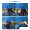 Outdoor Hats Anti-Uv 4.8X1.5M Fishing Umbrella Shading Cloth Rainproof Wall Tent Beach Shelters Protect Apron Cam Equipment Drop Del Dhf6A