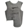 Gilets pour femmes Femmes Gilet Tricoté Pull sans manches Pull Top Casual Rétro Kimonos pour l'été