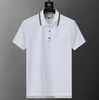 Luxury Men Casual T Shirts Cotton Luxury Cotton Clothes Mens Polos Designer G Letter Print Fashion Polo Shirt