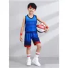 Outdoor Shirts Men Youth Kids Basketball Training Jersey Set Usa Team Tracksuits Breathable Jerseys Uniforms Customized Drop Delivery Dhp1Q