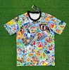 اليابان 2024 كرة القدم كرتون كارتون ايساجي Atom Tsubasa Minamino Asano Doan Kubo Ito Women Kids Kit 24 25 يابانية موحدة لاعب كرة القدم لاعب مشجعي