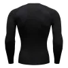 compri Shirt Herren T-Shirt Lg Sleeve Schwarz Top Fitn Sunscreen Secd Skin Schnell trocknend Atmungsaktiv Casual lg T-Shirt 4XL 69Cy#