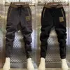 Męskie spodnie sztrutowe jesień/zima w męskich ubraniach spodnie sportowe jogging fitn bieganie spodni Harajuku Streetwear Pants W6ci#