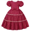 Vestido lindo y moderno para niña con lazo, ropa de princesa, regalo de cumpleaños para niños es para s 240326