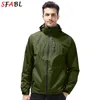 Windbreaker Men's Waterproof Jacket Spring Women Jacket Coat Men Outdoor Sports Raincoat Jacket Huven Multi-Pockets Outwear 2456#