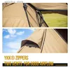 Tents and Shelters OneTigris ROC SHIELD Bushcraft Tent TC version can be configured with a camping shelter and a pole beach tent for rural vacations24327