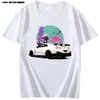 R35のアニメ初期D Tシャツgtr vaporwave jdmレジェンドカープリントシャツメン半袖100％コットグラフィックTシャツU7BV＃