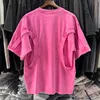 2024SS T-Shirt Männer Frauen T-Shirt Kurzarm Tops Baumwolle T-Shirt