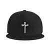 Ball Caps Casual Men Women Chrześcijańskie Jezus Cross Flat Ajustable Hiphop Baseball Hat Snapback Cap Four Seasons Outdoor