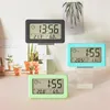 Table Clocks Office Home For Time Desk Top Display Electronic Dashboard Digital Silent Mini Clock