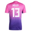 2024 Euro Cup Germany Soccer Jerseys Musiala MULLER REUS GNABRY Sane KROOS KIMMICH WERNER HUMMELS HAVERTZ Fans Player Men Kids Kits Home Away Football Shirt Uniform