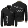 spring and Autumn 2023 New Men's Jaguar Car Logo Jacket Casual Baseball Racing Team Men's Clothing Large Jacket Jacket 26Pf#