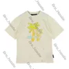 Herren Damen T-Shirts Shorts Designer Palm Angles Trainingsanzug Sommermode Palmly Angeles Freizeit lockerer Rundhalsausschnitt Las Palmas Cottons Print Luxurys Tops Plam Angel 297