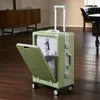 Suitcases 2024 Luggage 20 Inch Boarding Travel Password Box 24 Universal Wheel USB Charging Interface Multi-Function Trolley