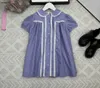 Marca designer crianças roupas meninas vestidos de renda oca renda design saia do bebê criança vestido tamanho 110-150 cm vestido de princesa 24mar