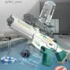 Arma brinquedos nova grande capacidade pistola de água m416 auto integrado brinquedo elétrico verão ao ar livre praia piscina infantil automático absorção de água brinquedo240327