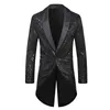 Fiable New Men's Lantejoulas Hot Stam Disco Cosplay Party Stage Nightclub Brilhante Cool Performance Carnaval Stage Wear k4SJ #