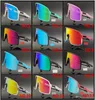 16 Color OO9406 Cycling Eyewear Men Fashion Polarized TR90 Sunglasses Outdoor Sport Running Glasses 3 Pairs Lens With Package8752709