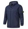 Plus Size Jaqueta Masculina Designer Hoodie Casaco de Inverno Casacos de Pedra Ilha Outono Slim Outerwear Homens Mulheres Windbreaker Zipper Mens Casacos Clássicos Carta Roupas