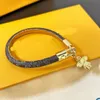 High-end L series fashion designer luxury presbyopia couple belt bracelet ~LVLH45