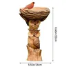 Resin Bird bath Polyresin Antique Garden Bath For Home Yard Decoration for Outdoors 240314