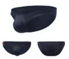 Underpants 7Pcs/Lot Men's Low Rise Sexy Briefs Underwear Gay Ice Silk Sissy Penis U Pouch Panties Mens Mesh Bikini Jockstrap