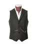 men's Suit Vest Wool Blend Vest for men Wedding Groom Vest Retro Busin Work Wear Steampunk Waistcoat y4dL#