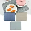 Table Mats Multi Functional Kitchen Essential Silicone Dish Drying Mat 40 X 30 Cm Use It As A Trivet Or Countertop Protector