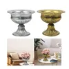 Vases Retro Metal Flower Vase For Wedding Centerpiece Small Planter Birthday