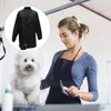 Vestuário para cães Pet Worker Macacões Uniforme Jaqueta Avental Camisa Esteticista À Prova D 'Água Loja Banho Anti-Estático