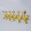 6 Inline Vintage Guitar String Tuners Guitar Machine Heads Tuners Gold Tuning Key Pegs Machine Heads Replacement for ST TL Style Electric,Folk or Acoustic Guitar