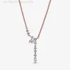 Designer Pandoras ketting Pan Family Star ketting dames mode hoogwaardige micro set zirkoonhanger