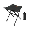 PACOONE Camping Portable Folding Stools Ultralight Aluminium Alloy Storage Chair MIni Fishing Chair Picnic Lighweight Furniture 240319