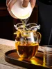 Kieliszki do wina proste szklane kubek Filtr herbaty Zestaw przezroczyste uporczywe ciepło gospodarstwa domowe Nawet dzielnik